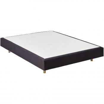 Duvivier Sommiers Tapissier Lattes Gris 20 cm, 2 x 100 × 200 cm