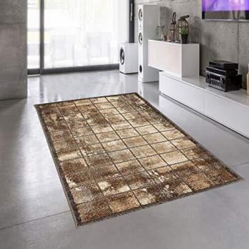 Tapis salon NATURAL CARRACT Gris 80x150 OEKO TEX®