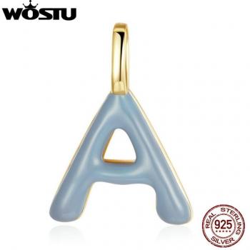 Collar WOSTU de Corazón y Serpiente en Plata Chapada en Oro