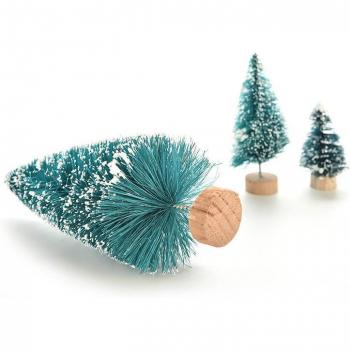 Décor Pin Noël Petite Arbre Maison