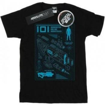 Tee cotton « Ready Player One » : Fusil laser fille, design IOI