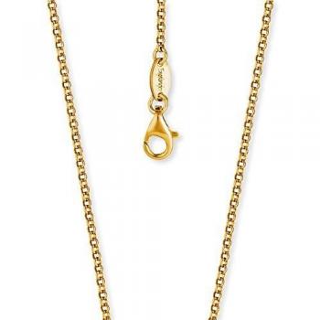 Chaîne d'alarme Engelsrufer ERN‑80‑G – Maille Jaseron, 80 cm