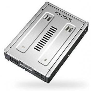 Icy Dock MB982IP-1S-1 2.5 to 3.5 Full Metal SAS HDD and SSD Converter