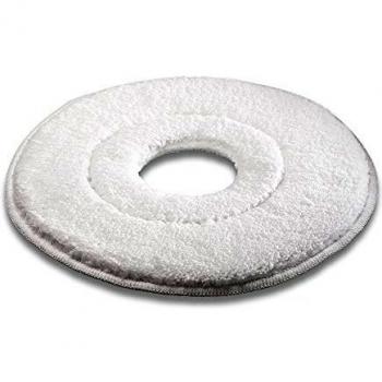 Dischi in microfibra bianchi 410 mm per monospazzola Karcher (lotto di 5)