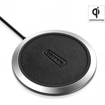TORRAS Qi Induktions-Ladestation 10 W – Kabelloses Laden für Apple & Samsung Geräte