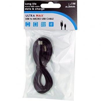 Ultra Max USB to Micro USB Cable 2m