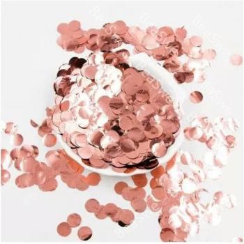 Gotas de Oro Rosa 1cm – Decoración Boda y Cumpleaños