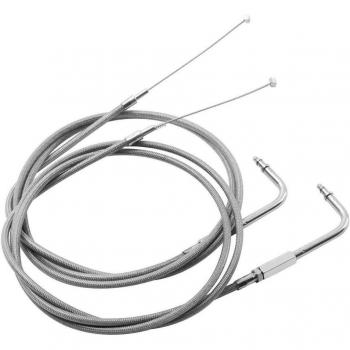 Câble d'accélérateur 140cm pour moto Harley Dyna Softail FLT FXD FXST FLH Electra Glide