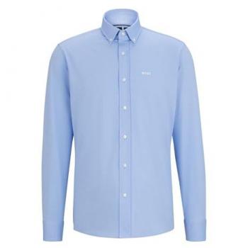 Camicia Boss Maniche Lunghe P-Joe Light Pastel Blu 40