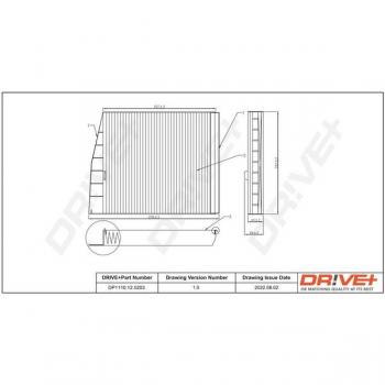 HabitatPro Dr!ve+ DP1110.12.0203 – Filtration intérieure