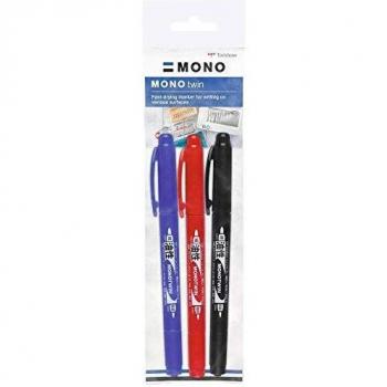 Tombow OS-TME-3P Marker MONO twin 3er Pack