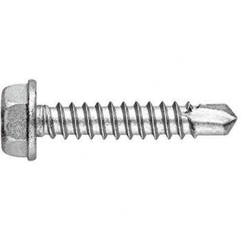 Vite 6,3 mm x 25 mm Atlantis C3‑H Inox Bimetallo Testa Esagonale Autoperforante – Lotto 500