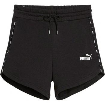 Shorts 5’’ Bandés Noir Puma – Série Essentiels S