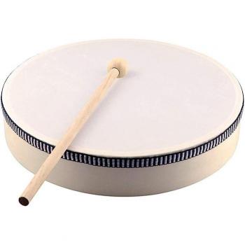 Compact Tambourine and Drum Stick Set