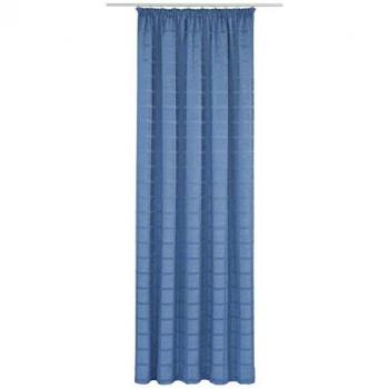 WIRTH Vorhang Toco-Karo aus Polyacryl, 245 cm hoch