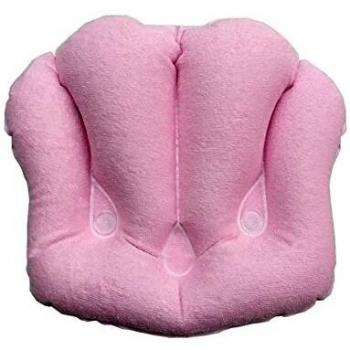 FANCYPUMPKIN Badekissen für Reisen, aufblasbar und bequem, Hellrosa