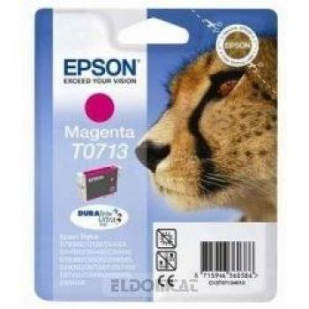 Cartouche d'encre Epson Guepard T0712 – Couleur Magenta