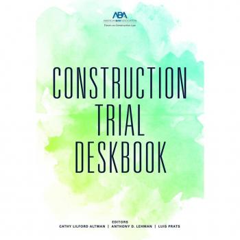 Vitalsource Technologies, Inc. Construction Trial Deskbook