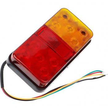 Feu de recul à haute visibilité 12V, 10 LEDs – ABS