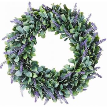 Spring Lavender Wreath