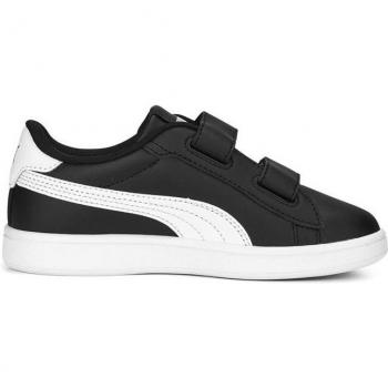 Puma Smash 3.0 Kinder Sneaker schwarz/weiß