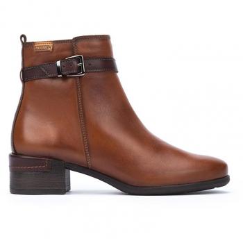 Malaga W6W : Bottines en Cuir à Talon – Femme