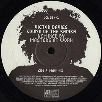 Sound of the samba maw rmx 2x1 vinyl single