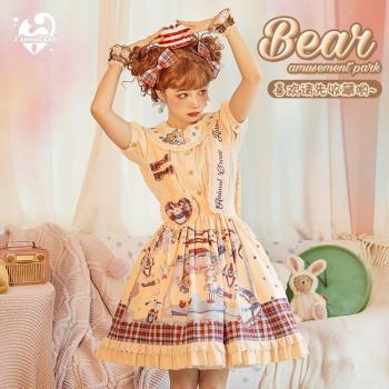 Vestido de Cosplay Lolita con Tirantes