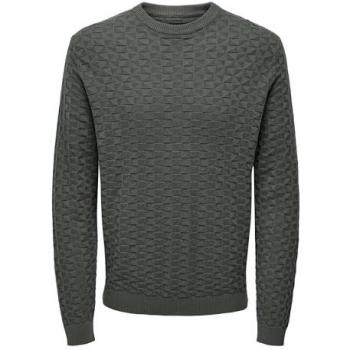 Only & Sons Jersey de Punto para Hombre Regular Fit
