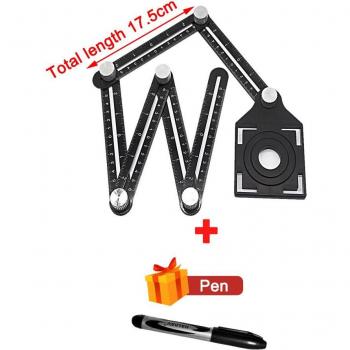 Ceramic Tile Hole Locator with Drill Guide