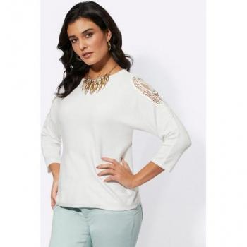 Creation L eleganter Langarmpullover