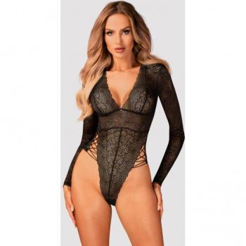 Obsessive Body Merlys Spitzen-Body mit langen Ärmeln