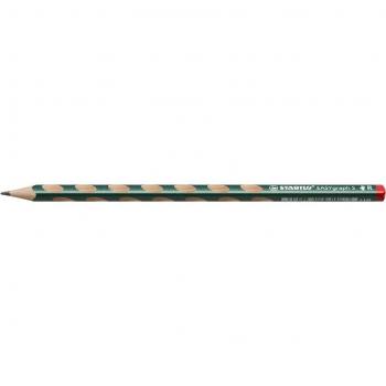 STABILO EASYgraph S Metallic Linkshänder-Dreikant-Bleistift HB Metallic-Grün