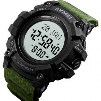 SKMEI Reloj Qibla Hombre con Dial Grande y PU