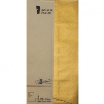 DL Briefumschläge gold, 10 Stück von Paperado