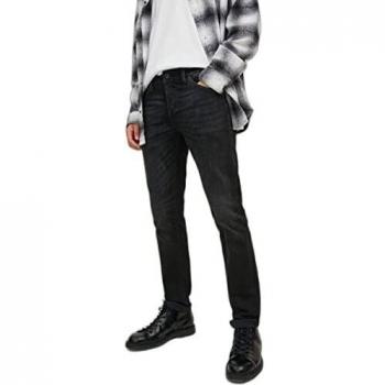 Jeans Slim Fit Glenn Fox GE 624 di JACK & JONES, denim nero, 31 W/32 L