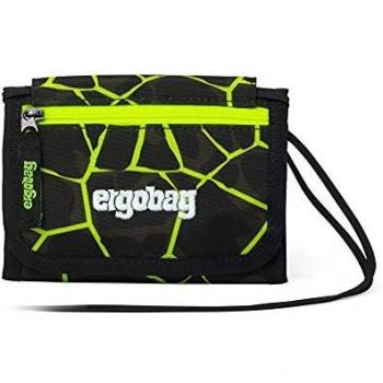 Kleingeldbeutel Bruststück – ErgoBag mit Sichtfenster – DrachenfliegBär Schwarz