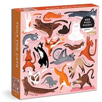 Yoga for Cats : 500 Piece Puzzle