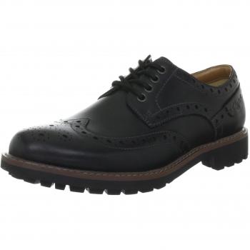 Zapato Montacute Wing de Clarks – Derby negro