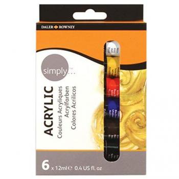 Daler-Rowney Acrylfarben Set 6 x 12 ml