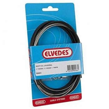 Zwarte Universeele Schakel Kabel, Sturmey Archer 3-speed, 2100 mm door Elvedes