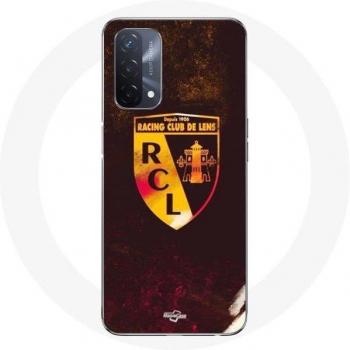 Oppo A93 5G Cover RCL Lens Orange Black Background