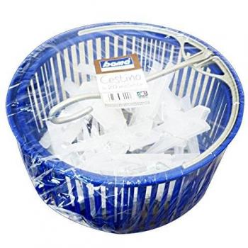 Cestino con 20 mollette Bama