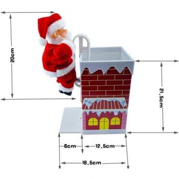 Santa Claus Animated Climbing Toy