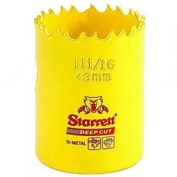 Perforadora Corona Starrett DCH043 43 mm Amarillo