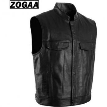 Chaleco Negro de Motocicleta ZOGGA para Hombre