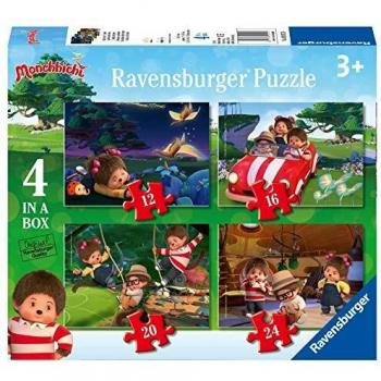Set Puzzle 4 in 1 Monchhichi Ravensburger – Color Palette