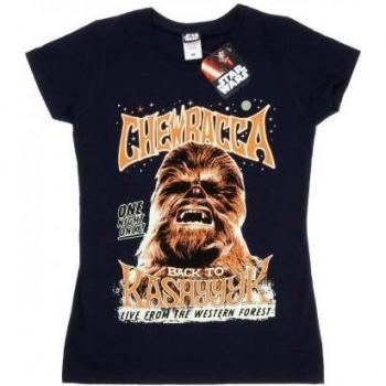 Camiseta de Algodón Star Wars Chewbacca para Damas