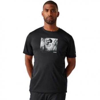 Vêtement masculin Regatta Fingal IX en noir, taille L