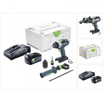 TDC 18/4 I‑Basic (Festool) : perceuse-visseuse 18 V brushless 75 Nm + batterie